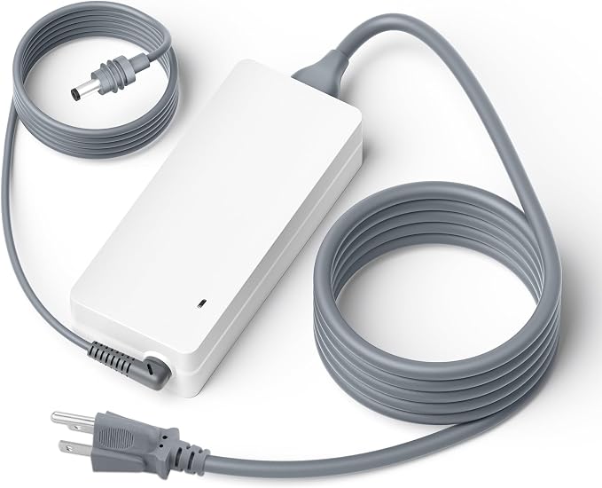 Starlink Gen 3 Power Supply UL Listed Starlink Gen3 Charger Power Cord 100~240V AC to DC 195W Power Adapter Starlink Gen 3 Accessories with 10FT 18AWG Cable, Flame-Retardant Shell