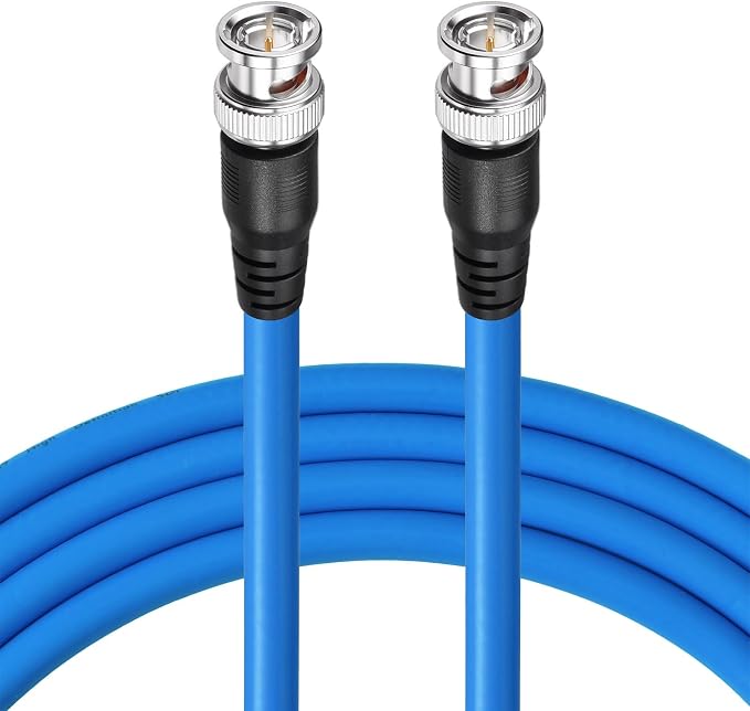 Superbat SDI Cable BNC Cable 3G/6G/12G (Belden 1694A)，10FT/15FT/30FT/50FT/100FT/200FT,Supports HD-SDI/3G-SDI/4K/8K，SDI Video Cable Precision Video Cable(1Pcs)