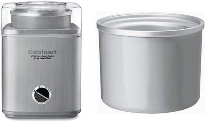 Cuisinart ICE-30BC Ice Cream Maker and Freezer Bowl Bundle