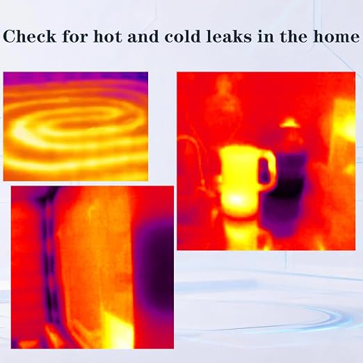 HT9606-HK Mobile Thermal Imager, 96×96 UHD Infrared, ±2°C Precision, Supports Android, high Cost-Performance Thermal Imaging Camera | Ideal for home energy leak detection, car diagnostics, HVAC inspection, electrical troubleshooting & DIY repairs