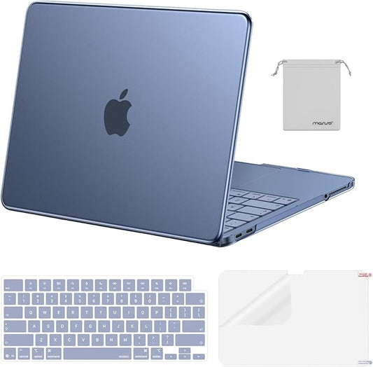 MOSISO Compatible with MacBook Neo Case 13 inch 2026 Release Model A3404 with A18 Pro Chip, 4 in 1 Kit Precision Fit Crack & Scratch Resistant Protective Hard Shell Case Cover, Indigo