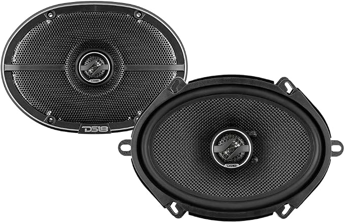 DS18 ZXI-574 Elite 5x7 Inches 2-Way Coaxial Car Speakers with Kevlar Cone 210 Watts 4-Ohm (2 Speakers)