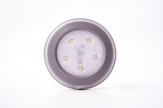 Umbrella Lights with Remote, Rechargeable Patio Cantilever Umbrella Lights with 3 Brightness Modes, for Offset Patio Umbrella in Outdoor & Garden (Grey)