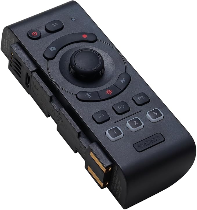 OBSBOT Tail Series Smart Remote Controller, PTZ Control via Gimbal Button or Wrist Movements, Bluetooth Wirelessly Connect up to 3 OBSBOT Tail 2/Air and Control Over Tail Air/Tail 2 Various Features.