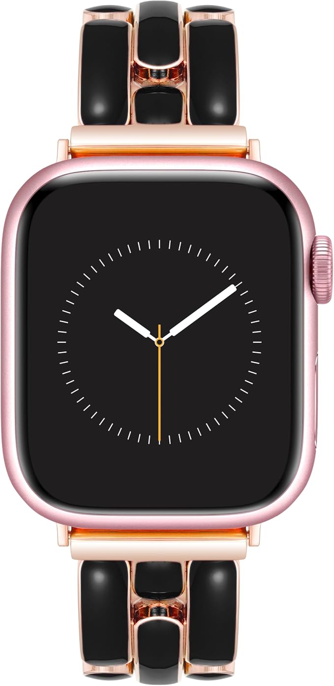 Anne Klein Fashion Bracelet for Apple Watch, Secure, Adjustable, Apple Watch Replacement Band, Fits Most Wrists