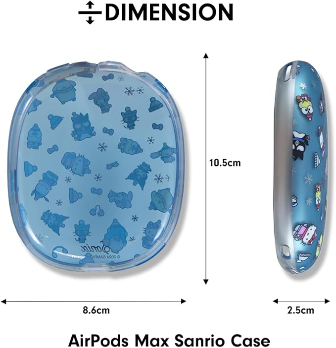 Sonix x Sanrio Protective Case for AirPods Max 2 & 1 | Headphones Cover | Hello Kitty and Friends - Aspen Vacation