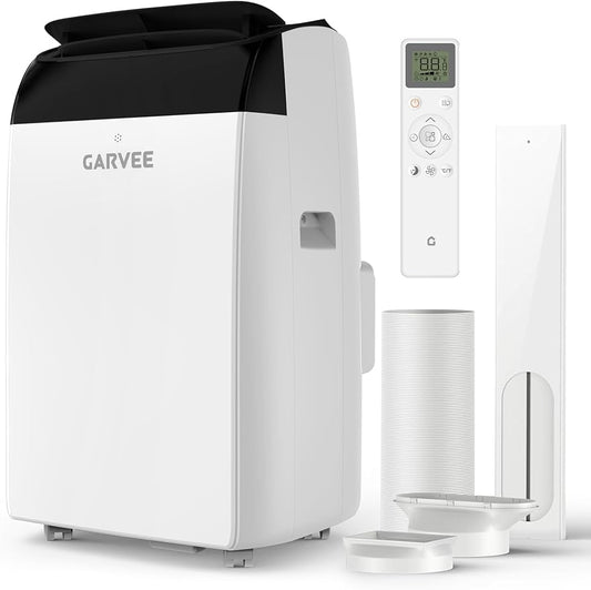 Garvee 14K BTU Portable AC 3 in 1 Follow Remote Window Kit 750 sqft Bedroom