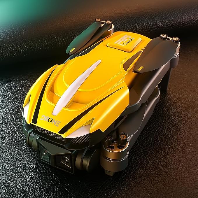 Drone with Camera 1080P HD, Brushless motor FPV Foldable Drone for Adults ，One-Key Take Off/Landing, Intelligent obstacle avoidance，360° Flips, Headless Mode，Optical Flow Positioning