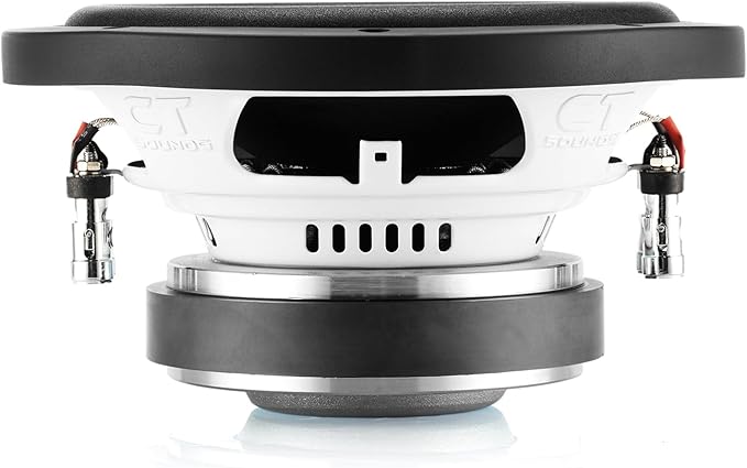 CT Sounds Bio 8” 600-Watt Dual 4-Ohm Car Subwoofer