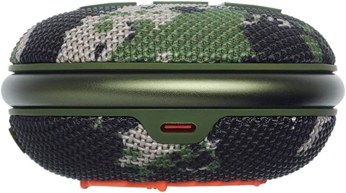 JBL Clip 4 Portable Bluetooth Speaker (Camouflage) + Bundle with divvi! Protective Hardshell Case (Black)