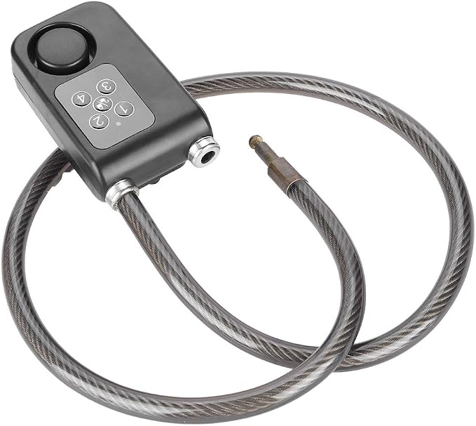 Lock -110dB Smart Password Lock Anti-Theft Alarm Lock Smart Lock