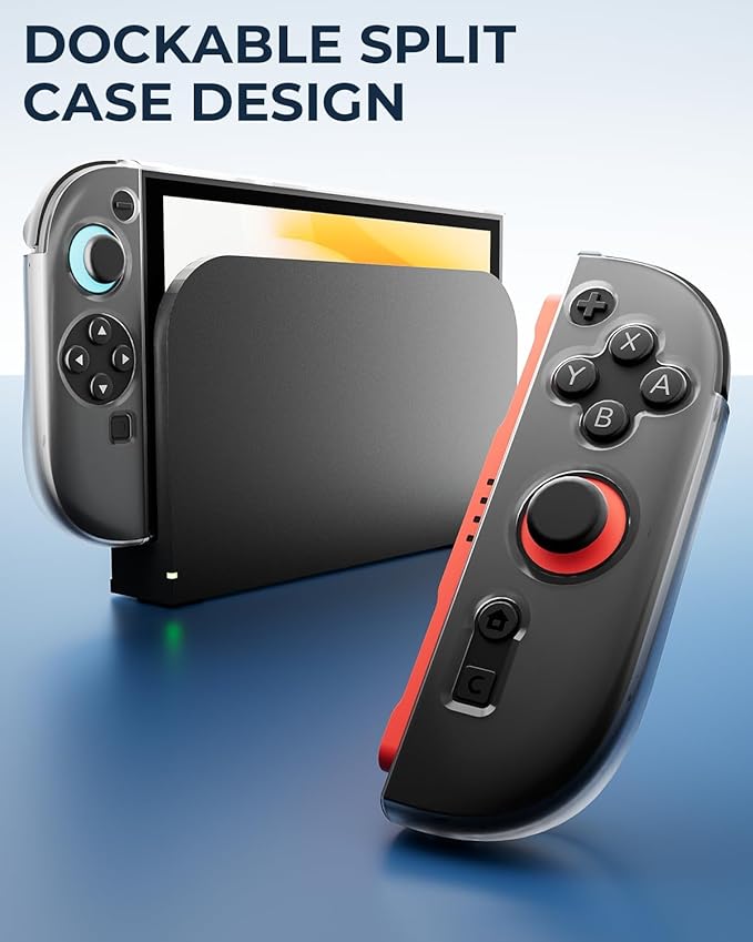 Accessories Bundle for Nintendo Switch 2, 16-in-1: Carrying Case, 2 Screen Protectors, Steering Wheel, Grip for Joycon Controller, Dockable Console Protective Cover Shell, etc. 2025 Switch2 Game Kit