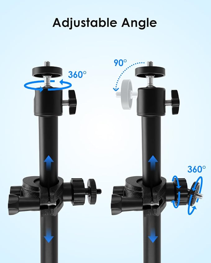 Ground Stake Mount Stand with Solar Panel Mount for Ring, Blink, Arlo, Eufy, Wyze, Google Nest, Simplisafe, Universal Cameras and Solar Panels Ground Stake Bracket