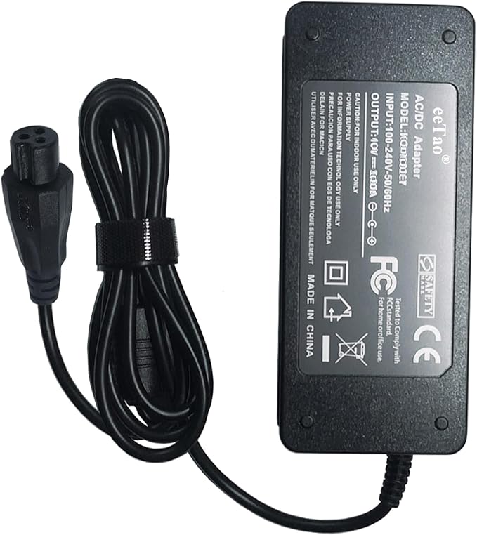 42V AC/DC Adapter Charger Compatible with Model: HLT-180-4202000 HLT-1804202000 HLT1804202000 Shenzhen Hyleton for Electric 42VDC Power Supply Cord Battery