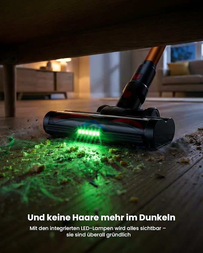Cordless Vacuum Cleaner,600W 50KPA 70Mins Runtime for Home, Self-Standing Stick Vacuum with LED Display, Anti-Tangle, 8-in-1 Lightweight Vacuum for Pet Hair, Carpet, Hard Floor