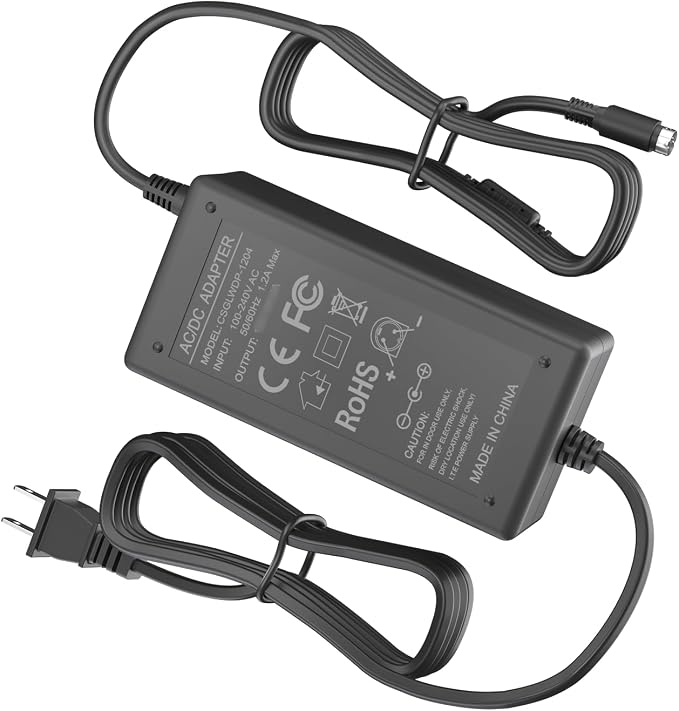 DirecTV AT&T Model EPS48R0-16 / EPS48R1-16 Replacement AC Adapter for AT&T Fiber Modem BGW-320, Genuine Power Supply Unit with 12V 3.5A/4A 48W Output for Compatible Devices
