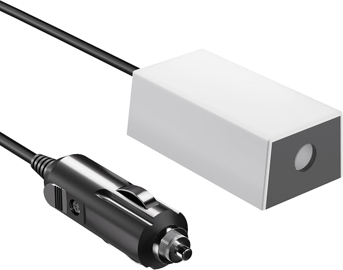 DAIERTEK Starlink Mini Cable Cigarette Lighter DC Power Adapter Starlink Car Charger Stable 36V 1.67A Output with 19 AWG Power Cord 12V-36V Input Power Cable for Starlink Mini