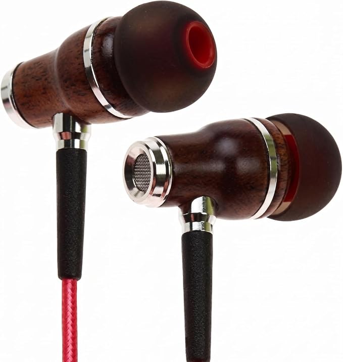 Symphonized Wired Earbuds with Microphone – Noise Isolation Ear Buds with Mic, in Ear Headphones Wire for Computer & Phone, Earphones 3.5 mm Jack