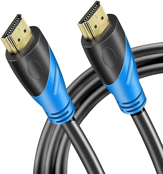 4K HDMI 60 FT Cable (HDMI 2.0,18Gbps) Ultra High Speed Gold Plated Connectors,Ethernet HDMI Cord, 4K@60HZ 2K 1080P 3D ARC Compatible with UHD TV Monitor Laptop Xbox PS4/PS5 ect(18m)