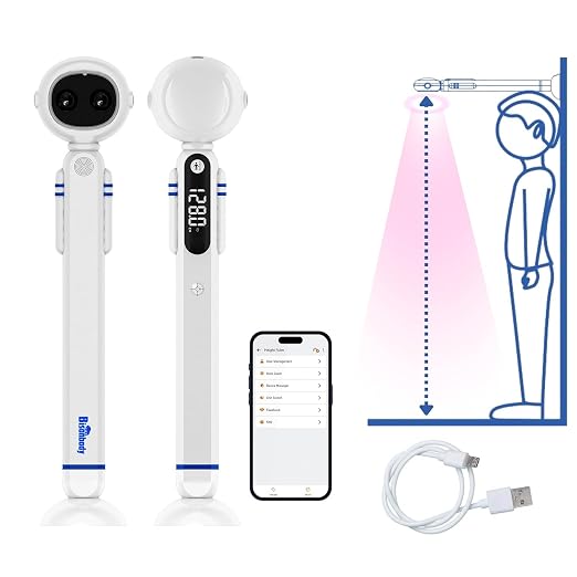 Fitdays Smart Body Tape Measure ，Fitdays Smart Digital Height Measuring