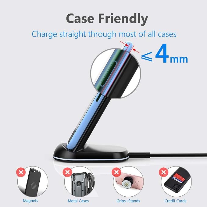 Yootech [3 Pack] Wireless Charging Bundle Pad Stand