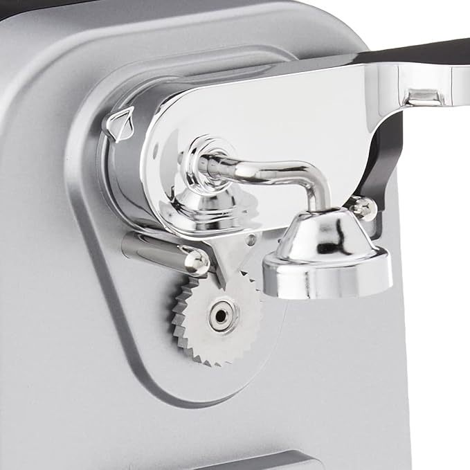 Cuisinart CCO-55 Deluxe, Chrome Electric Can Opener, Silver & Mesh Strainers, 3 Pack Set, CTG-00-3MS Silver
