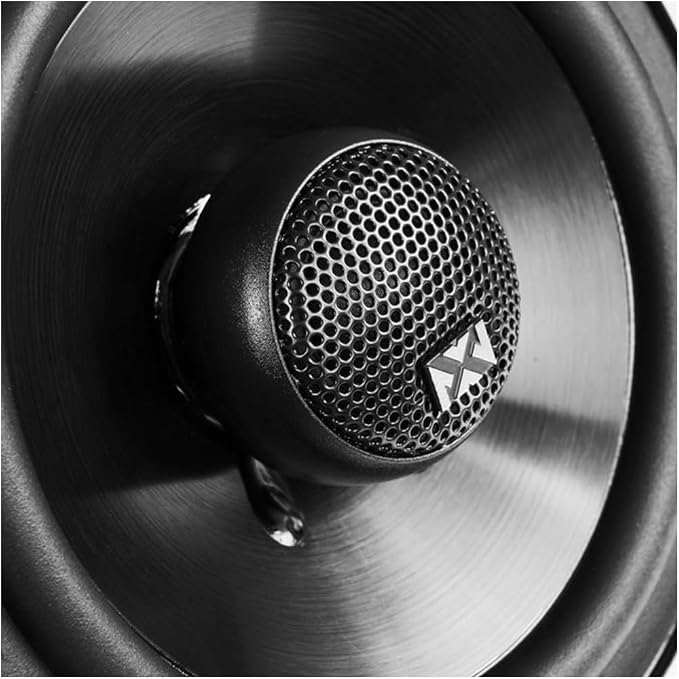 NVX NSP525 5.25" Car Speakers, 480W Max, 160W RMS, 2-Way Coaxial w/Silk Dome Tweeters & Built-in X-Overs, Easy to Install in Cars/Trucks/Doors (Pair)