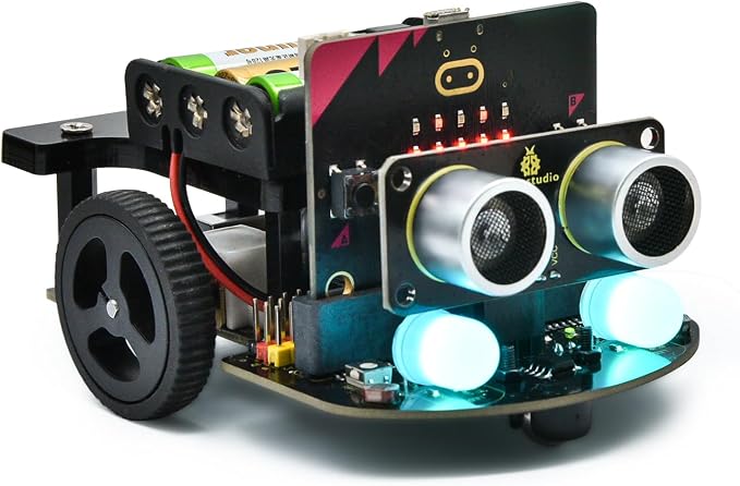 KEYESTUDIO Micro:bit V2 Robot + 37 Sensors Starter Kit for Microbit