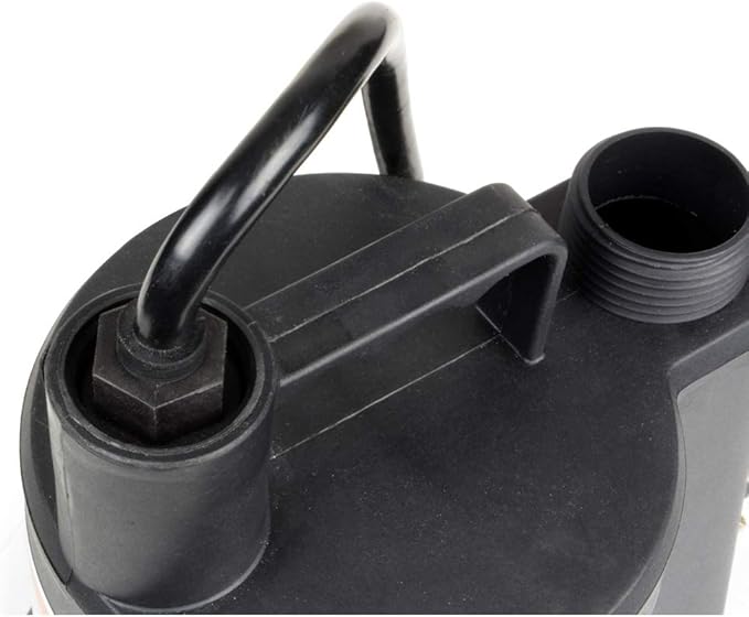 ECO-FLO Products SUP55 Manual Submersible Utility Pump, 1/4 HP, 1,980 GPH