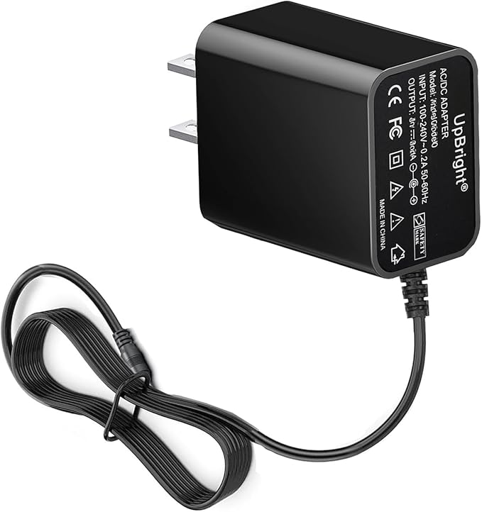 UpBright 5V AC/DC Adapter Compatible with Capillus V4.6 V 4.6 V4.9 V 4.9 Input DC 5V 1.5A Output DC5V 5A 3500mAh 3.6V Rechargeable Lithium-Ion Battery Pack Class 2 Power Supply Cord Charger Mains PSU