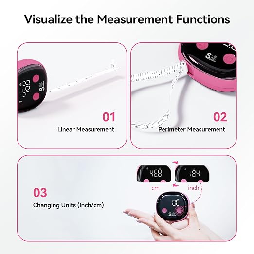 Fitdays Smart Body Tape Measure,Fitdays Smart Scale for Body Weight