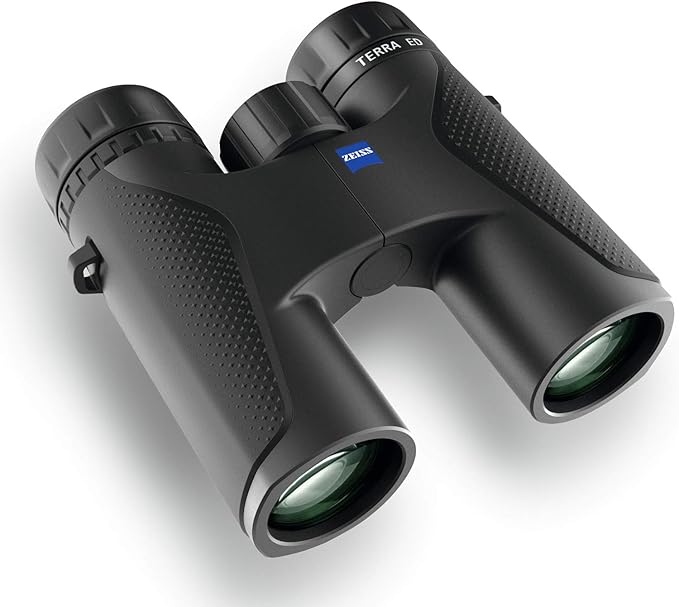 ZEISS Terra ED Binoculars 8x32 Waterproof, and Fast Focusing with Coated Glass for Optimal Clarity in All Weather Conditions for Bird Watching, Hunting, Sightseeing, Black