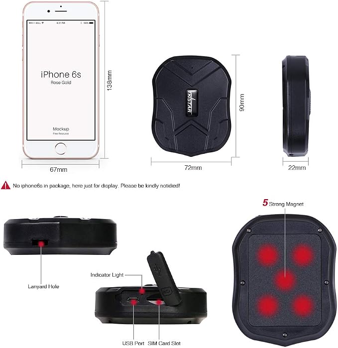 onPoint GPS Tracker - Magnetic Vehicle Tracker - 45 Days Free Tracking - Free Tracking Apps