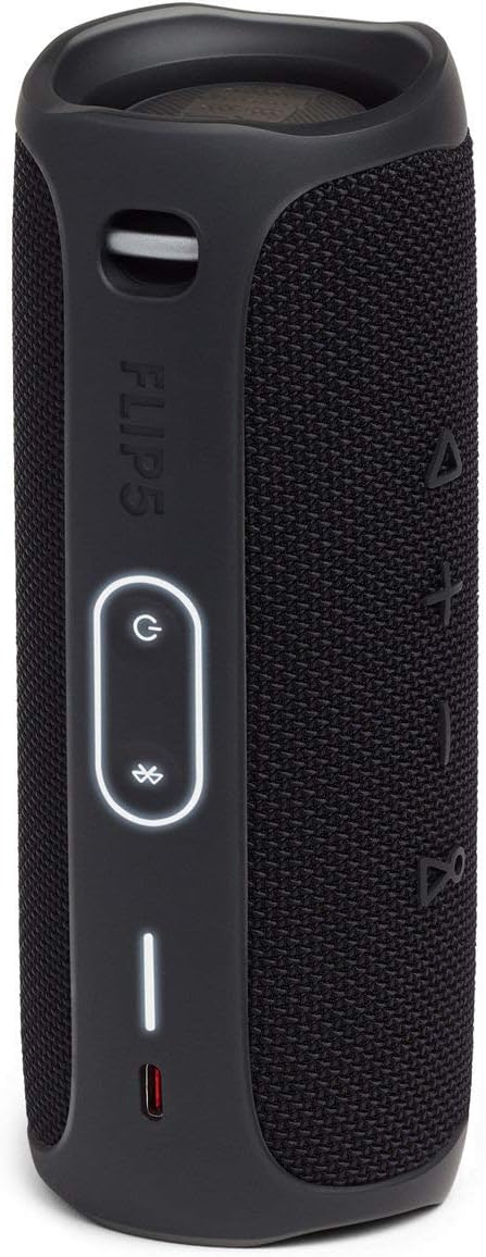 JBL Flip 5 Waterproof Portable Bluetooth Speaker - Black (Renewed)