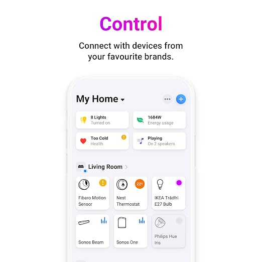 Homey Bridge | Smart Home Hub for Home Automation. Features Z-Wave Plus, Zigbee, Wi-Fi, BLE & Infrared. Compatible with Amazon Alexa & Google Home.