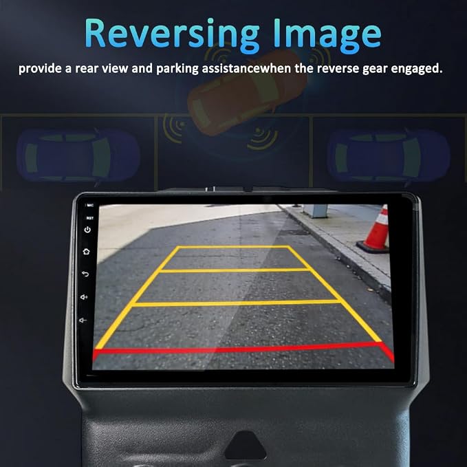 2G Ram 64G ROM Upgrade Android 15 Car Radio Stereo Replacement for Dodge RAM 1500 2500 3500 2013-2018, 9" Touchscreen Wireless Carplay Andriod Auto Bluetooth 5G WiFi GPS 1080P Backup Camera FM