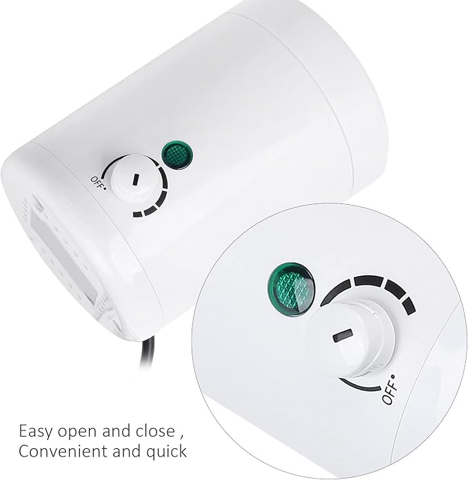 Mini Hair Removal Wax Hot Machine, with 6 Gears Temperature Adjustment Mini Wax Heater, Multi Purpose Wax Machine, Hair Removal Paraffin Wax Machine for Men Women, Wax Warmer(US Plug)