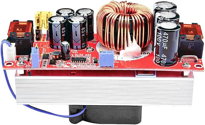 1800W Boost Converter,Aideepen 40A DC-DC Boost Car Step-up Power Supply Module Adjustable Voltage Converter 10-60V to 12-90V