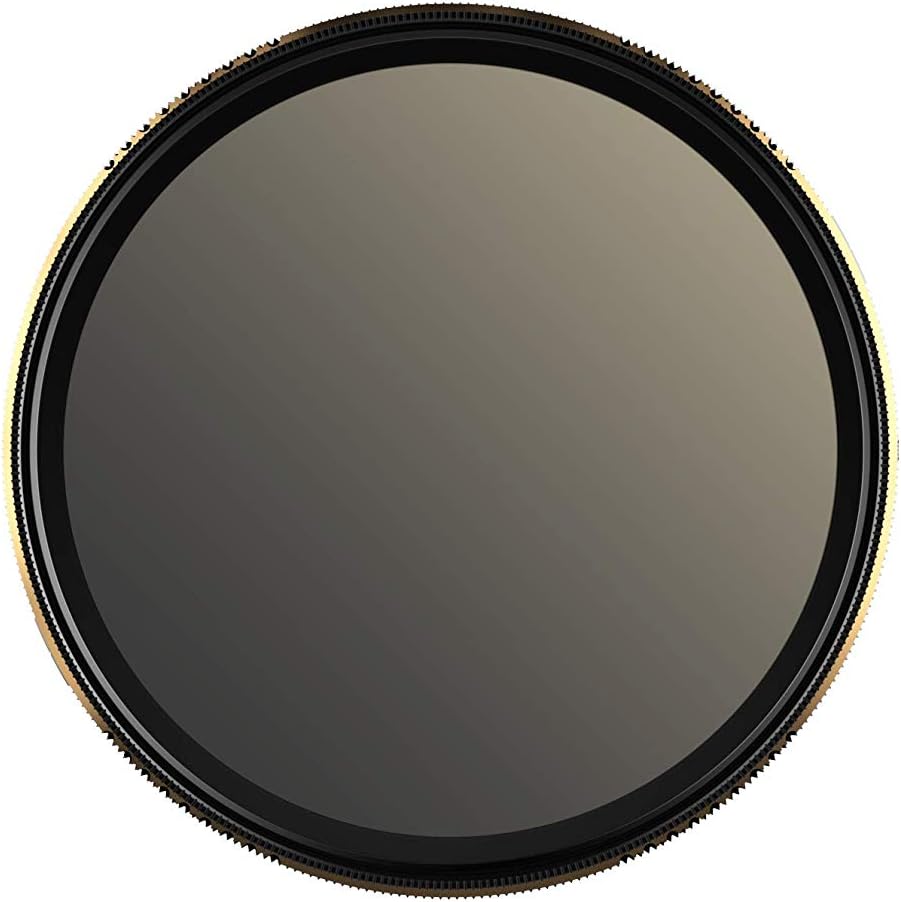 PolarPro 77mm Peter McKinnon Mist VND Camera Filter - 2-5 Stop Variable Neutral Density Lens Filter for DSLR/Mirrorless Pro Video – for Cinematic Shutter Speed Control + Diffusion