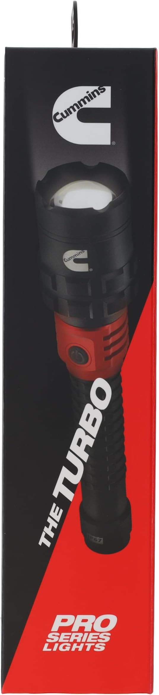 Cummins CMN35359 Pro Series 60W COB Rechargeable Flashlight High Lumen 5000 Lumen LED Multiple Light Modes Plus Power Bank
