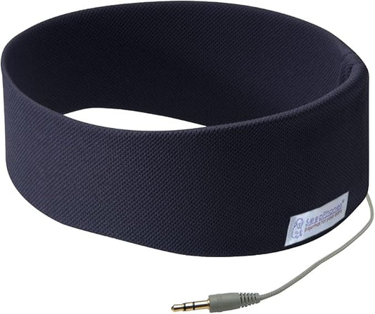 AcousticSheep SleepPhones Classic | Corded Headphones for Sleep, Travel, and More | The Original and Most Comfortable Headphones for Sleeping (Nighttide Navy - Breeze Fabric, Medium)