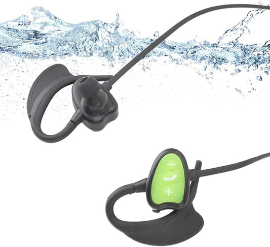 Fabater IPX8 Waterproof Headphones for Swimming, in Ear Swimming Headphones with 5.0, Underwater MP3 Player, Perfect for Swimming, Sports, Running (Green), Fabaterdhog8bnc3e-13