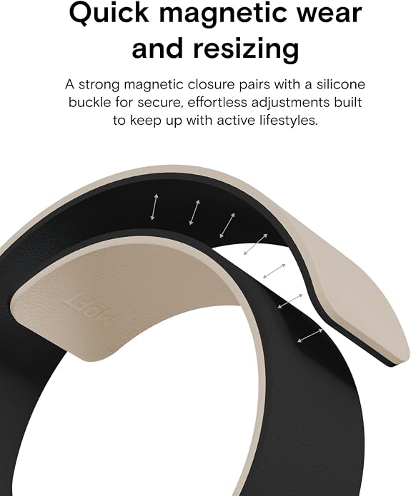 MOFT Snap Duo Watch Bands Compatible with Apple Watch, Quick Magnetic Wear, Duo-Color Design & Soft Silicone, iWatch Bands for Ultra 3/2/1, Series 11/10/9/8/7/SE/6/5/4/3/2/1, 38/40/41/42/44/45/46/49mm