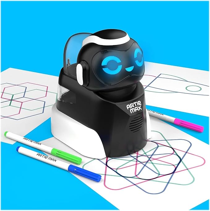 Educational Insights Artie Max the Coding & Drawing Robot - STEM Robot Toys & Coding for Kids, Learn Programming and Robotics, Programmable Interactive Toy for Boys and Girls Ages 8+