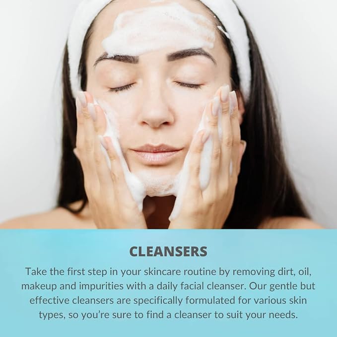 Serious Skincare Glycolic Cleanser, Skin Exfoliating AHA Face Wash + Ultrasonic Facial Brush Tool, 10% Glycolic Acid, Congested Pore Purifying, Removes Makeup, Oil, Blackheads & Impurities 12 oz
