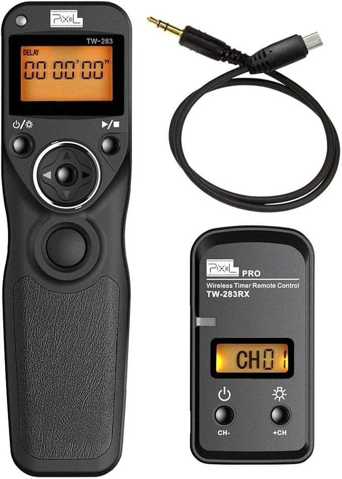 Pixel Wireless Shutter Remote Release Control TW283 for Sony A99II, A77II, A58, A68, A7, A7II, A7R, A7RII, A7S, A7SII, A3000, A5100, A5000 A6000