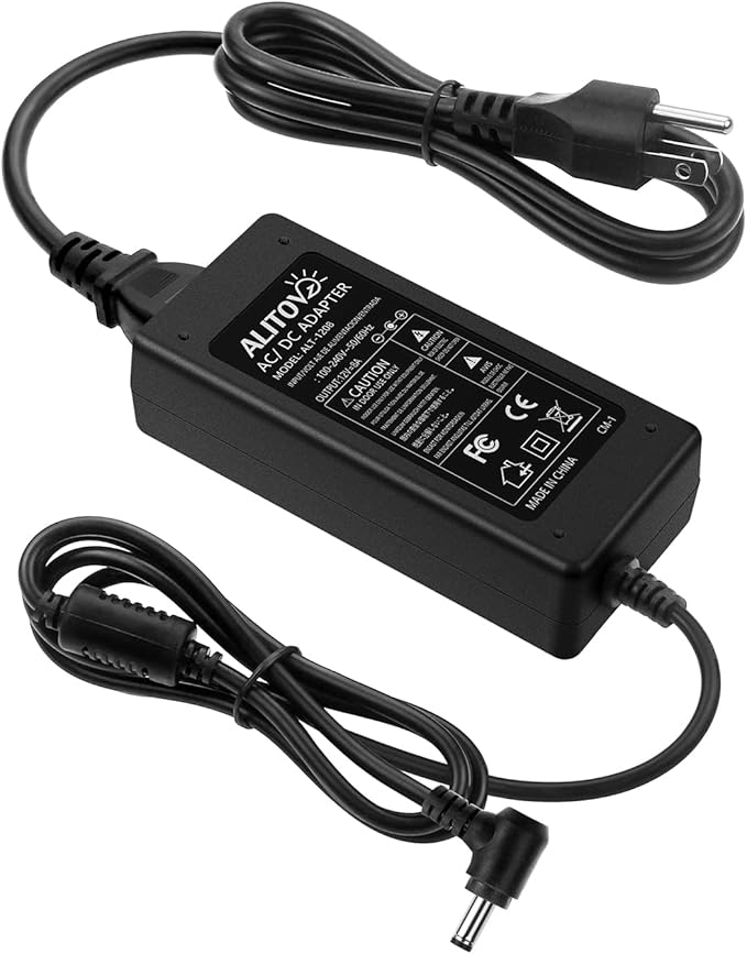 ALITOVE 12 Volt Power Supply 8A 96W AC Adapter 100-240V 50-60Hz to DC 12V Power Supply Adapter 8Amp 6A 5A Transformer 5.5x2.5mm Plug for DC12V Device LED Lights CCTV Camera Fan Printer