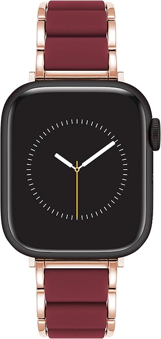Anne Klein Silicone Adjustable Bracelet for Apple Watch
