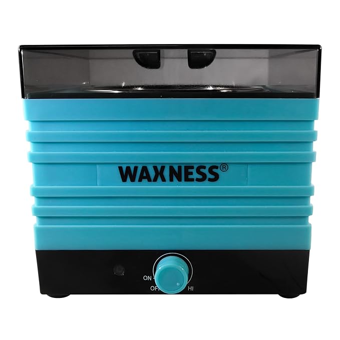 Waxness W-CUBE Professional Wax Heater – Teal, 1 lb Capacity, Adjustable temperature, 100W, for Professional Use