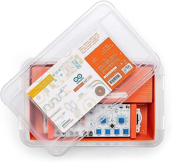 Arduino Science Kit R3 [AKX00045] - Complete STEM Kit for Hands-On Learning in Physics, Chemistry & Electronics | Includes Sensors, Components, & Interactive Projects